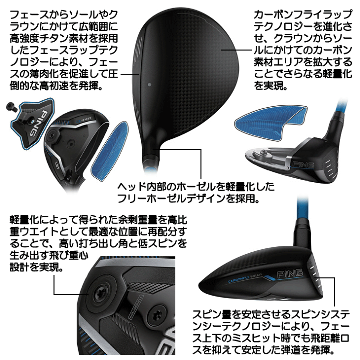 楽天市場】【12/20限定☆最大100%P還元※要エントリー】PING ピン G440