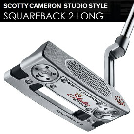 【2/18限定★最大100%P還元※要エントリー】スコッティキャメロン 2025 スタジオスタイル スクエアバック 2 ロングデザイン パター 右利き用
