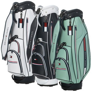 【★10/31まで★ほぼ全品10%OFFクーポン】★付属ネームタグ刻印無料★トミーヒルフィガー 2025 THMG5SC4 フラッグロゴ キャディバッグ 珍しい おしゃれ おすすめ 人気