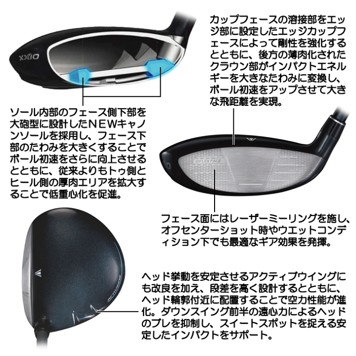楽天市場】ダンロップ ゼクシオ14 フェアウェイウッド MP1400 右利き用