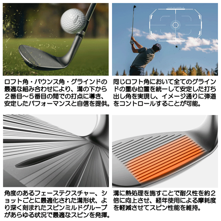 楽天市場】レフティー タイトリスト SM11 ウェッジ ツアークロム
