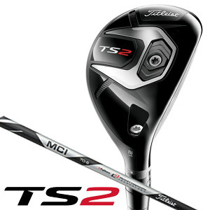《あす楽》タイトリスト TS2 MCIマットブラック70 ハイブリッド ユーティリティ