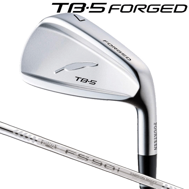 フォーティーン TB-5 アイアン5本セット(6、7、8、9、P) FS90i フォーティーン TB-5 アイアン5本セット(6、7、8、9、P) FS90i