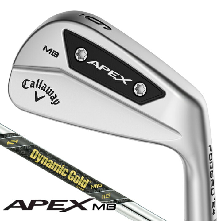 楽天市場】キャロウェイ 2024 APEX MB ダイナミックゴールド 