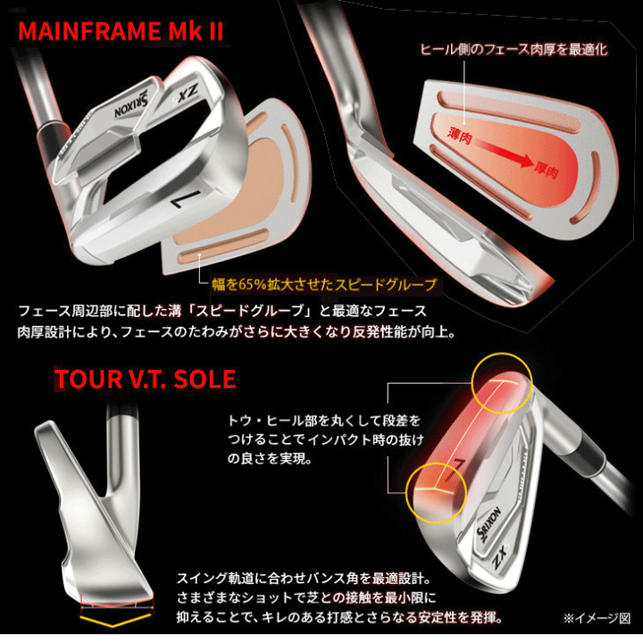 楽天市場】スリクソン ZX5 MkII ディアマナ（ZXII