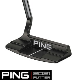 PING　ピン　2021　KUSHIN4（クッシン4）　パター（PP58　ミッドサイズ　ブラック／レッド　グリップ装着モデル）