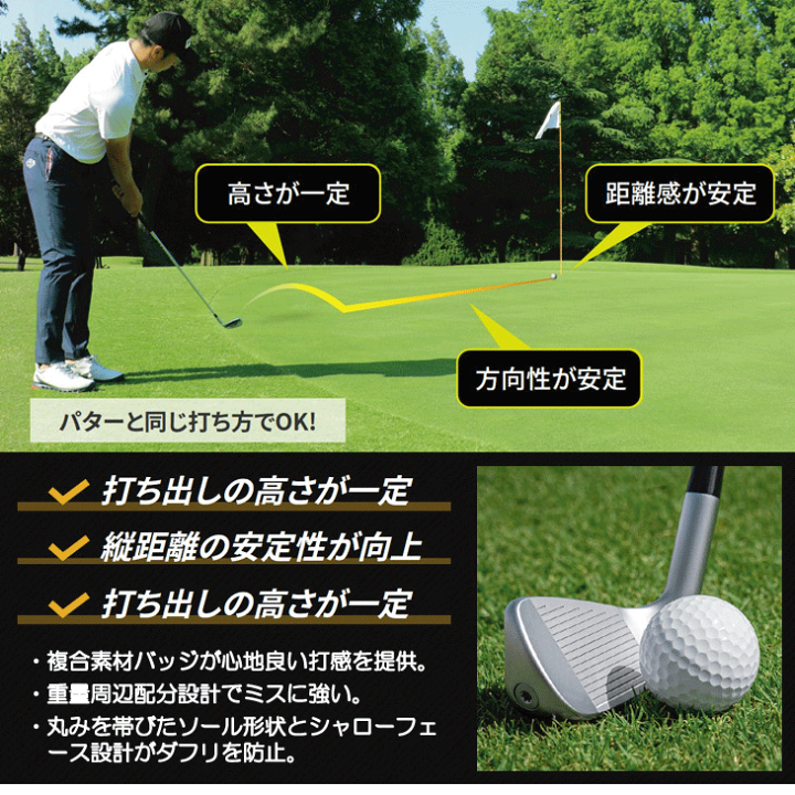 ChipR ping レフティ 楽天市場】【レフティ／左利き用】ピン ChipR ランニングウェッジ