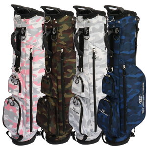 【★10/31まで★ほぼ全品10%OFFクーポン】ワンサイダー OSCB-22103CAMO ハーフ スタンド キャディバッグ 珍しい おしゃれ おすすめ 人気