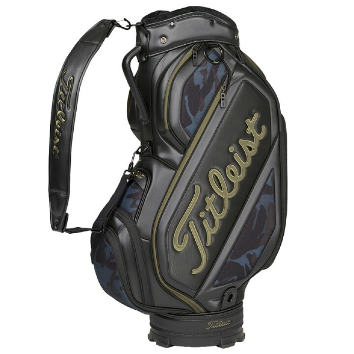 Titleist ゴルフバッグ・キャディバッグ ブラックカモフラージュほぼ 