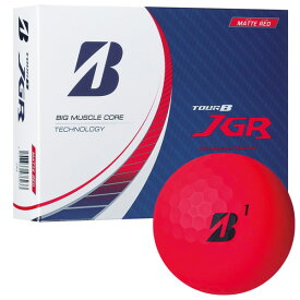 ブリヂストン　2023　ツアーB　JGR　ゴルフボール　（マットレッド）　［1ダース］