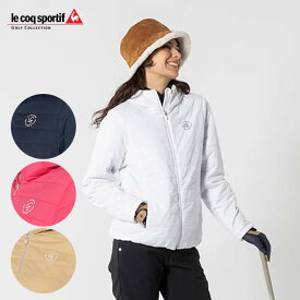 ゴルフウェア ルコック アウター 中わたストレッチスウィングブルゾン LG4FWB50L レディース