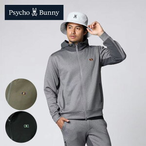 【★10/28まで★ほぼ全品10%OFFクーポン】ゴルフウェア サイコバニー アウター スウェットパーカーGF495 メンズ