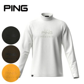 【12/31まで★全品ポイント3倍(要エントリー)】ゴルフウェア ピン ポロシャツ サーモソーラ—ハイネックシャツ 6215266902 メンズ