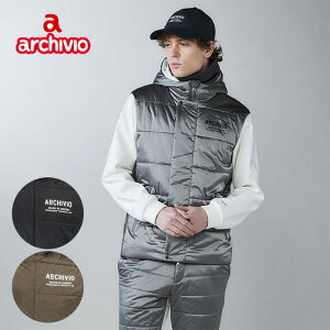 ゴルフウェア アルチビオ アウター 異素材切替中綿撥水ブルゾン A524102 メンズ