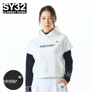 y12/31܂ŁSi|Cg3{(vGg[)zStEFA SY32 AE^[ STRETCH MINI SLEEVE HOODIE SYG25A802 fB[X