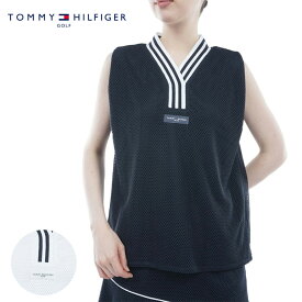 《あす楽》【レディース/女性用】トミーヒルフィガー レースノースリーブVネックシャツ THLA412
