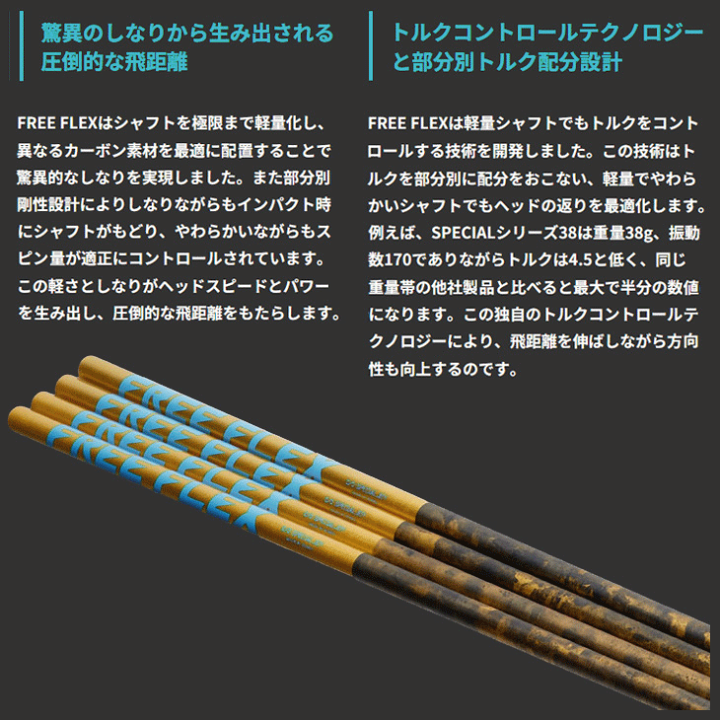 楽天市場】《クラブリシャフト》フリーフレックス SPECIAL ドライバー