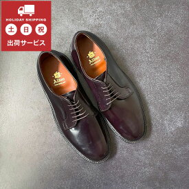 Alden オールデン PLANE TOE CORDOVAN プレーントゥ コードバン 990 D バーガンディー