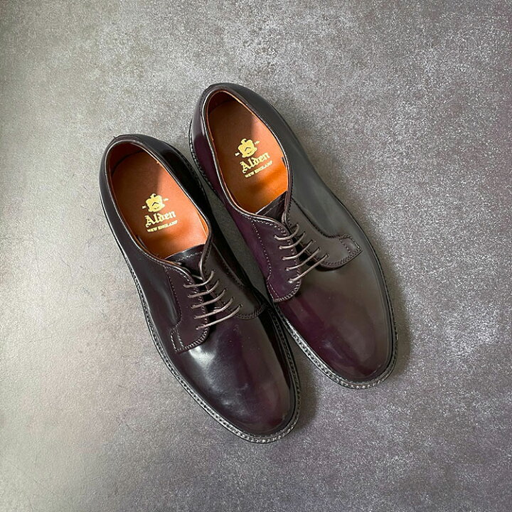 楽天市場】Alden オールデン PLANE TOE CORDOVAN プレーントゥ コード 