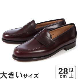 大きいサイズ【28cm 29cm】Crockett & Jones クロケットアンドジョーンズ BOSTON ボストン 28363A-D13L1 バーガンディ キャバルリーカーフ