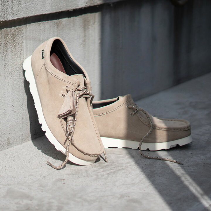 楽天市場】Clarks（クラークス） WALLABEE GTX(ワラビー ゴアテックス 