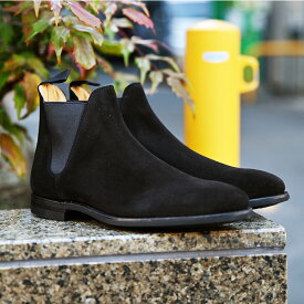 Crockett & Jones クロケットアンドジョーンズ CHELSEA 8 チェルシー 8 25887A-S01C1 ブラックスエード