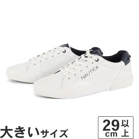 大きいサイズ【29cm 30cm 31cm 32cm】NAUTICA ノーティカ VENITO CV2591 ホワイト