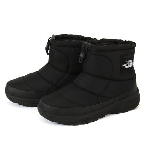 y}\ԁP10{zTHE NORTH FACE UEm[XEtFCX NUPTSE BOOTIE WP LOGO SHORT kvV u[eB EH[^[v[t S V[g NF52280-KW ubN/zCg