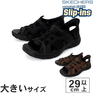 傫TCYy29cm 30cm 31cmzSKECHERS XPb`[Y SLIP-INS XbvCY Hebh bN 205181 BLK ACDB