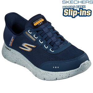 SKECHERS �X�P�b�`���[�Y SLIP-INS �X���b�v�C���Y �S�[�E�H�[�N �t���b�N�X �E�H�[�^�[�v���[�t 216330WW NVY �l�C�r�[