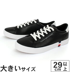 大きいサイズ【29cm 30cm 31cm】TOMMY HILFIGER トミーヒルフィガー RAMOSO ブラック