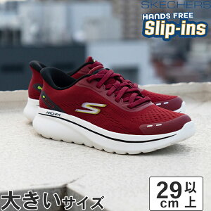 y}\ԁP10{z傫TCYy29cm 30cm 31cmzSKECHERS XPb`[Y SLIP-INS XbvCY S[EH[N A[`tBbg NWC m[xh 217075 BKW DKRD