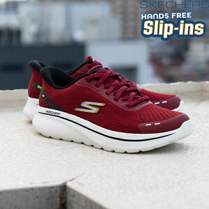ySSԁGg[čőP15{zSKECHERS XPb`[Y SLIP-INS XbvCY S[EH[N A[`tBbg NWC m[xh 217075 BKW DKRD