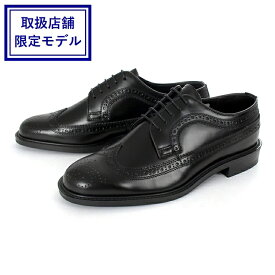 【国内正規品】Kenford ケンフォード メンズ ビジネスシューズ ウィングチップ KP21 C23 ブラック