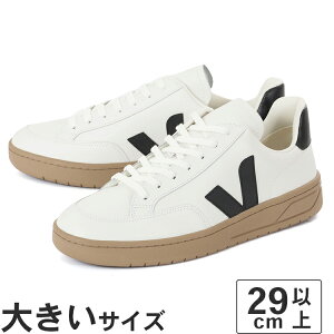 �yOFF PRICE�z�傫���T�C�Y�y29cm�zVEJA ���F�W�� V-12 LEATHER VJXD023640 �z���C�g/�u���b�N/�f���[��