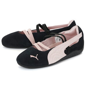 PUMA �v�[�} SPEEDCAT BALLET SD �E�B�����Y �X�s�[�h�L���b�g �o���G 401287-02 �u���b�N/���[�u�~�X�g