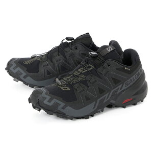 SALOMON �T������ SPEEDCROSS 6 GORE-TEX �X�s�[�h�N���X 6 �S�A�e�b�N�X L41738600 �u���b�N/�t�@���g��