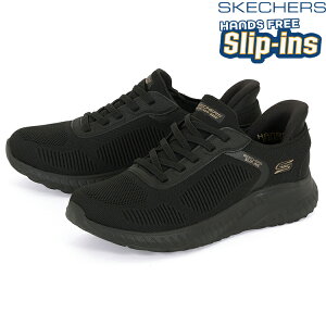 SKECHERS �X�P�b�`���[�Y SLIP-INS �X���b�v�C���Y �{�u�X �X�N���b�h �J�I�X �J�����g �~���[�Y 117497W BBK �u���b�N