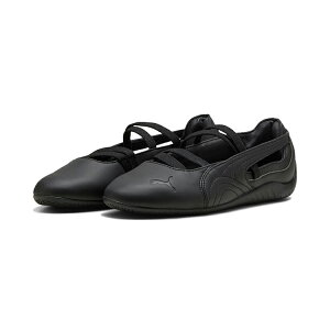 PUMA �v�[�} WNS SPEEDCAT BALLET LTHR �E�B�����Y �X�s�[�h�L���b�g �o���G ���U�[ 406144-01 �u���b�N