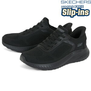SKECHERS �X�P�b�`���[�Y SLIP-INS �X���b�v�C���Y �{�u�X �X�N���b�h �J�I�X �\���b�h �X�e�b�v 118312W BBK �u���b�N
