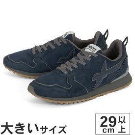 大きいサイズ【29cm 30cm】W6YZ ウィズ JET-M ジェットエム 2013560-1C40 ネイビー/アンスラサイト