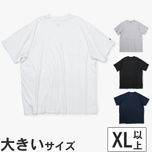 �y���I�ōő�300��P�o�b�N�z�傫���T�C�Y�y2XL�`6XL�zChampion �`�����s�I�� �����Y T�V���c �|�P�b�g ���� ���n �N���[�l�b�N Short Sleeve Pocket Tee CH310