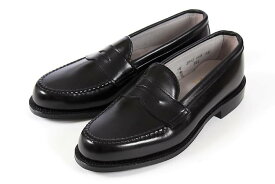 Alden (オールデン) ハンドソーンコインローファーカーフ 981 BLACK ブラック