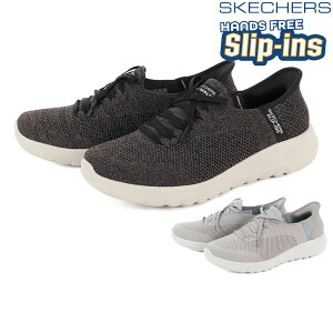SKECHERS XPb`[Y SLIP-INS GO WALK JOY ABBY XbvCY S[EH[N WC Ar[ 124649W BLK GRY