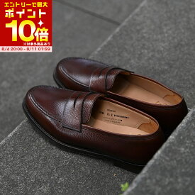 【スーパーセール期間中 エントリーしてポイント最大10倍】Crockett & Jones（クロケットアンドジョーンズ） BOSTON(ボストン) 28363A-G12C2 ダークブラウン カントリーカーフ