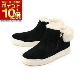 【スーパーセール期間中 エントリーしてポイント最大10倍】【値下げしました】ColeHaan（コールハーン） WOMEN'S GP RLLY BOOTIE WP(グランドプロ ラリー ブーティー ウォータープルーフ) W19241 ブラックスエード