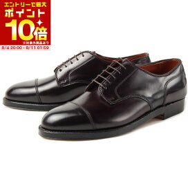 【スーパーセール期間中 エントリーしてポイント最大10倍】Alden オールデン CORDOVAN STRAIGHT TIP BLUCHER コードバン ストレートチップ ブラッチャー 2160 E ダークバーガンディー