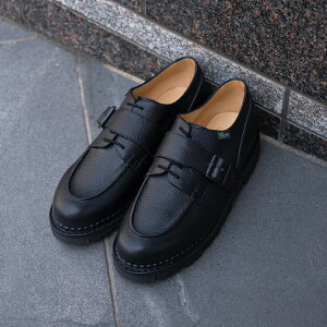 【マラソン期間★P10倍】Paraboot × ENGINEERED GARMENTS パラブーツ エンジニアド ガーメンツ CHAMBORD BRIDE 234647 GR NOIR ブラック