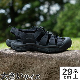 大きいサイズ【29cm】KEEN(キーン) NEWPORT H2(ニューポート H2) 1022258 トリプルブラック