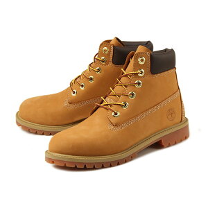Timberland(eBo[h) JUNIOR 6inch PREMIUM WATERPROOF BOOT(WjA 6C` v~A EH[^[v[t u[c) 12909 EB[gkobN